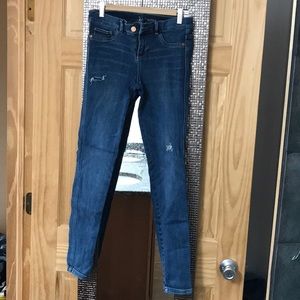 Denim leggings